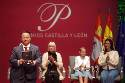 Acto de entrega de los Premios Castilla y León.