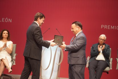 Acto de entrega de los Premios Castilla y León.