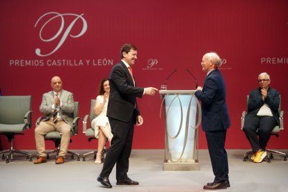 Acto de entrega de los Premios Castilla y León.