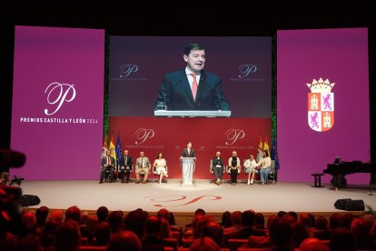 Acto de entrega de los Premios Castilla y León.