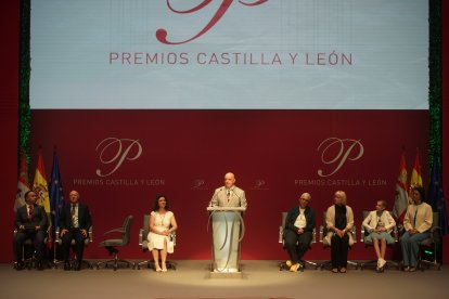 Acto de entrega de los Premios Castilla y León.