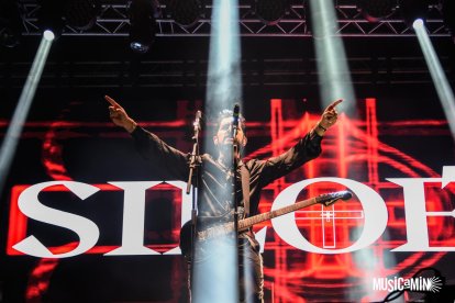 Un momento del concierto de Siloé.