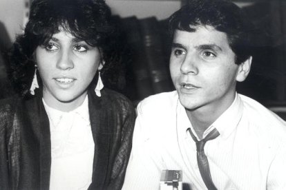 Tita y Tito, de adolescentes.