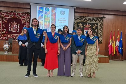 Graduación de los alumnos de la Facultad de Ciencias Biológicas y Ambientales.
