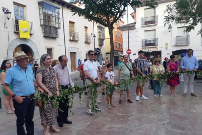 Fiestas en el barrio de Santa Marina en León