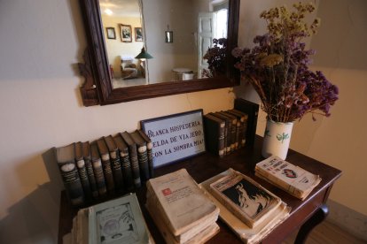 Habitación donde vivía Antonio Machado durante su estancia en Segovia