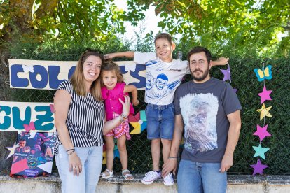 Carlota Díaz-Caneja, Valeria, Guzmán y Jairo Fernández.