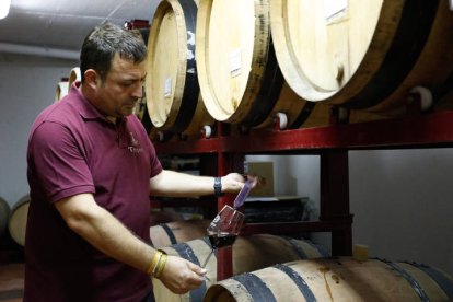 El director de Bodegas Tampesta, Andrés Marcos Santiago