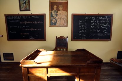 El Museo Escuela de Soto de Sajambre rescata la memoria benefactora de Félix de Martino.