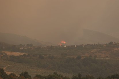 Continúan las labores en la zona de El Acebo L. DE L MATA