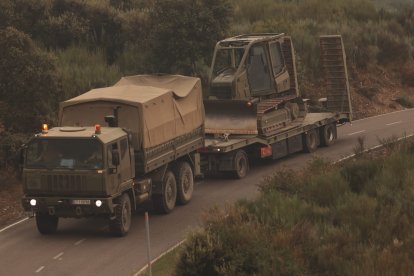 Continúan las labores en la zona de El Acebo
