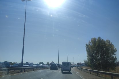 Reventón en la Granja en León.