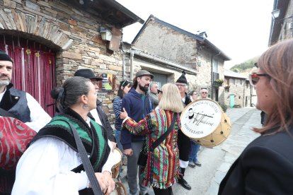 Homenaje en Espinoso de Compludo al brigadista fallecido