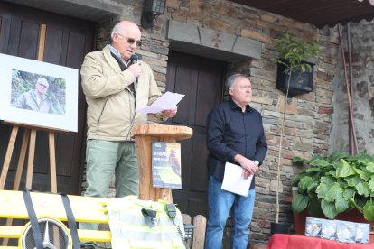 Homenaje en Espinoso de Compludo al brigadista fallecido