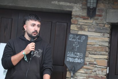 Homenaje en Espinoso de Compludo al brigadista fallecido