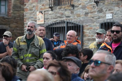 Homenaje en Espinoso de Compludo al brigadista fallecido