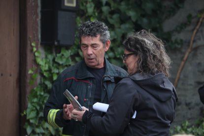 Homenaje en Espinoso de Compludo al brigadista fallecido