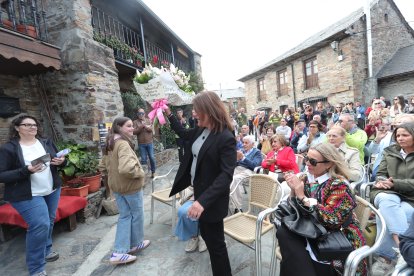 Homenaje en Espinoso de Compludo al brigadista fallecido