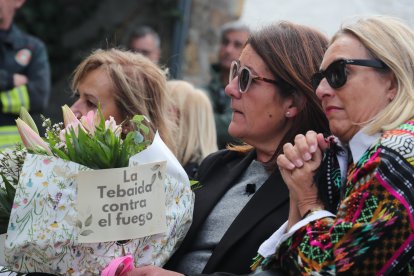 Homenaje en Espinoso de Compludo al brigadista fallecido