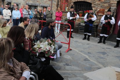 Homenaje en Espinoso de Compludo al brigadista fallecido