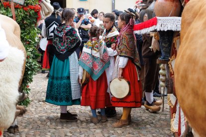 Concurso y desfile de carros engalanados en San Froilán.