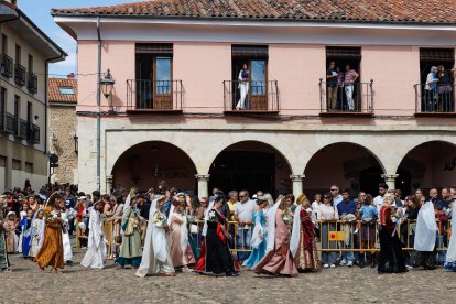 Concurso y desfile de carros engalanados por San Froilán.