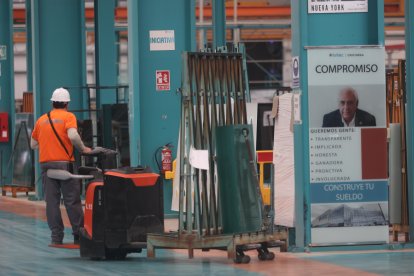 Visita de Carriedo a Tvitec en Cubillos del Sil