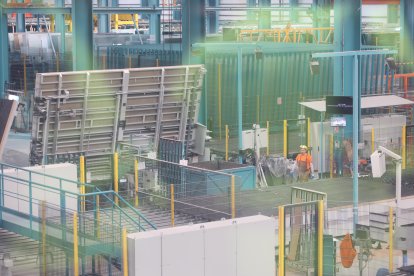 Visita de Carriedo a Tvitec en Cubillos del Sil