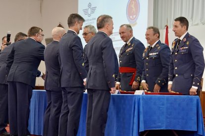 Acto de Apertura Oficial de la Academia Básica del Aire y del Espacio.