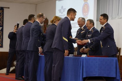 Acto de Apertura Oficial de la Academia Básica del Aire y del Espacio.