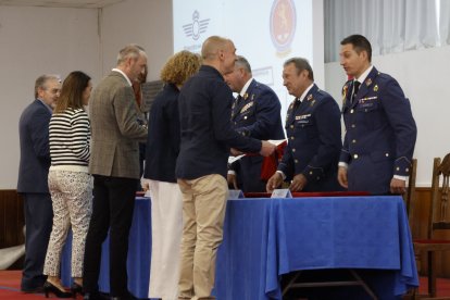 Acto de Apertura Oficial de la Academia Básica del Aire y del Espacio.