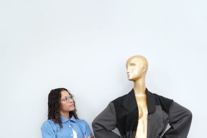 Lucía Peguero, joven diseñadora vallisoletana y ganadora de la Pasarela 'Uniendo Moda Castilla y León'