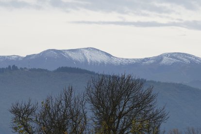 Nevada en El Morredero en Ponferrada.