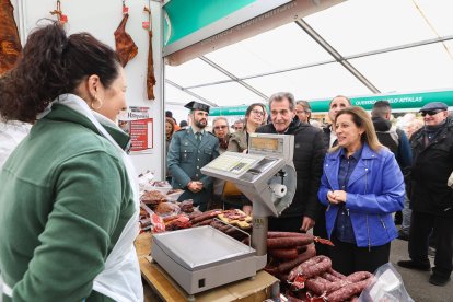 Feria de San Martín en Mansilla de las Mulas.