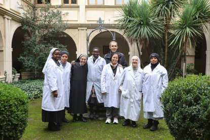 Preparación del primer centro de interpretación de vida monacal