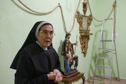 Preparación del primer centro de interpretación de vida monacal