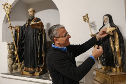 Preparación del primer centro de interpretación de vida monacal