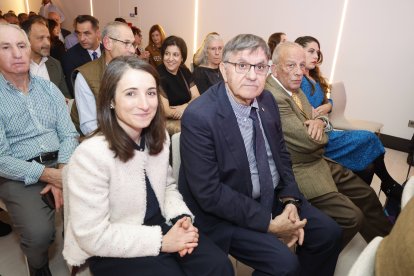 Escobar y Mostaza, al inicio del acto.