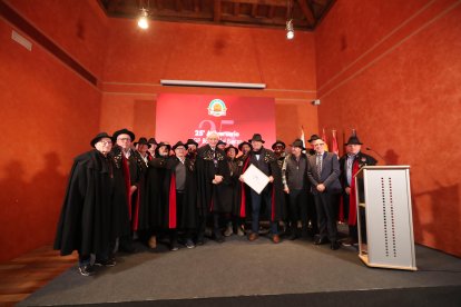 La Cofradía del Botillo fue también homenajeada.