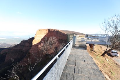 El plan de recuperación de Las Médulas avanza con la recuperación y la protección de infraestructuras y del entorno.