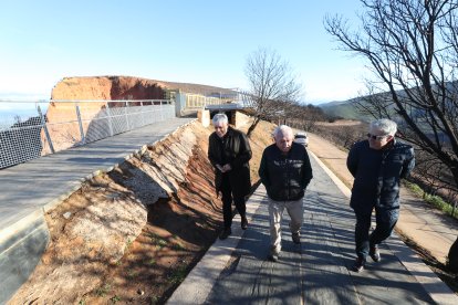 El plan de recuperación de Las Médulas avanza con la recuperación y la protección de infraestructuras y del entorno.