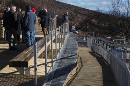 El plan de recuperación de Las Médulas avanza con la recuperación y la protección de infraestructuras y del entorno.