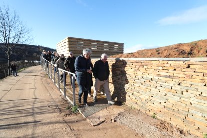 El plan de recuperación de Las Médulas avanza con la recuperación y la protección de infraestructuras y del entorno.