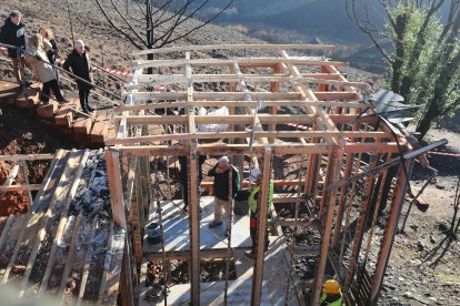 El plan de recuperación de Las Médulas avanza con la recuperación y la protección de infraestructuras y del entorno.