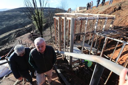 El plan de recuperación de Las Médulas avanza con la recuperación y la protección de infraestructuras y del entorno.
