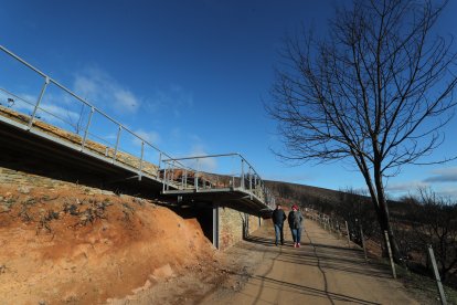 El plan de recuperación de Las Médulas avanza con la recuperación y la protección de infraestructuras y del entorno.
