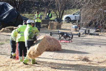El plan de recuperación de Las Médulas avanza con la recuperación y la protección de infraestructuras y del entorno.