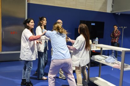 El taller se desarrolló en el Musac.