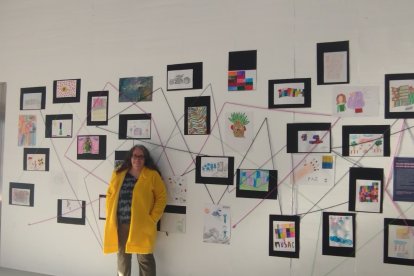 Silvia García Esteban con la exposición Hilos que ahogan, hilos que sostienen en el Musac.