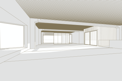 Interior del edificio.